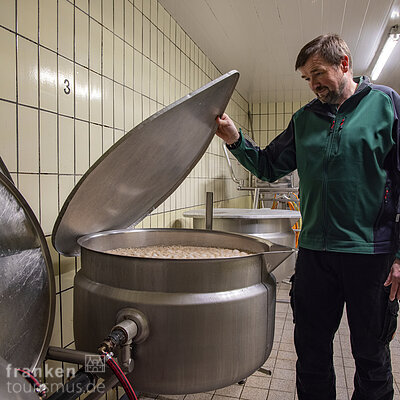 Brewmaster Frank Seyferth of Brauerei Nothhaft brewery