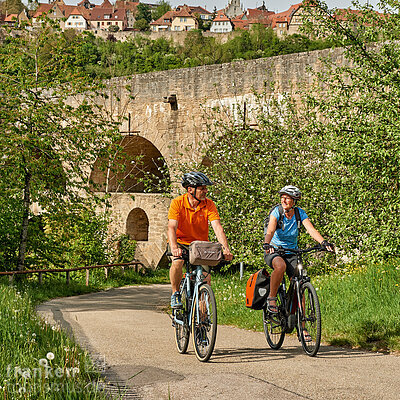 Stadt-Radtour um Rothenburg o.d.T. (Rothenburg o.d. Tauber/Romantisches Franken)