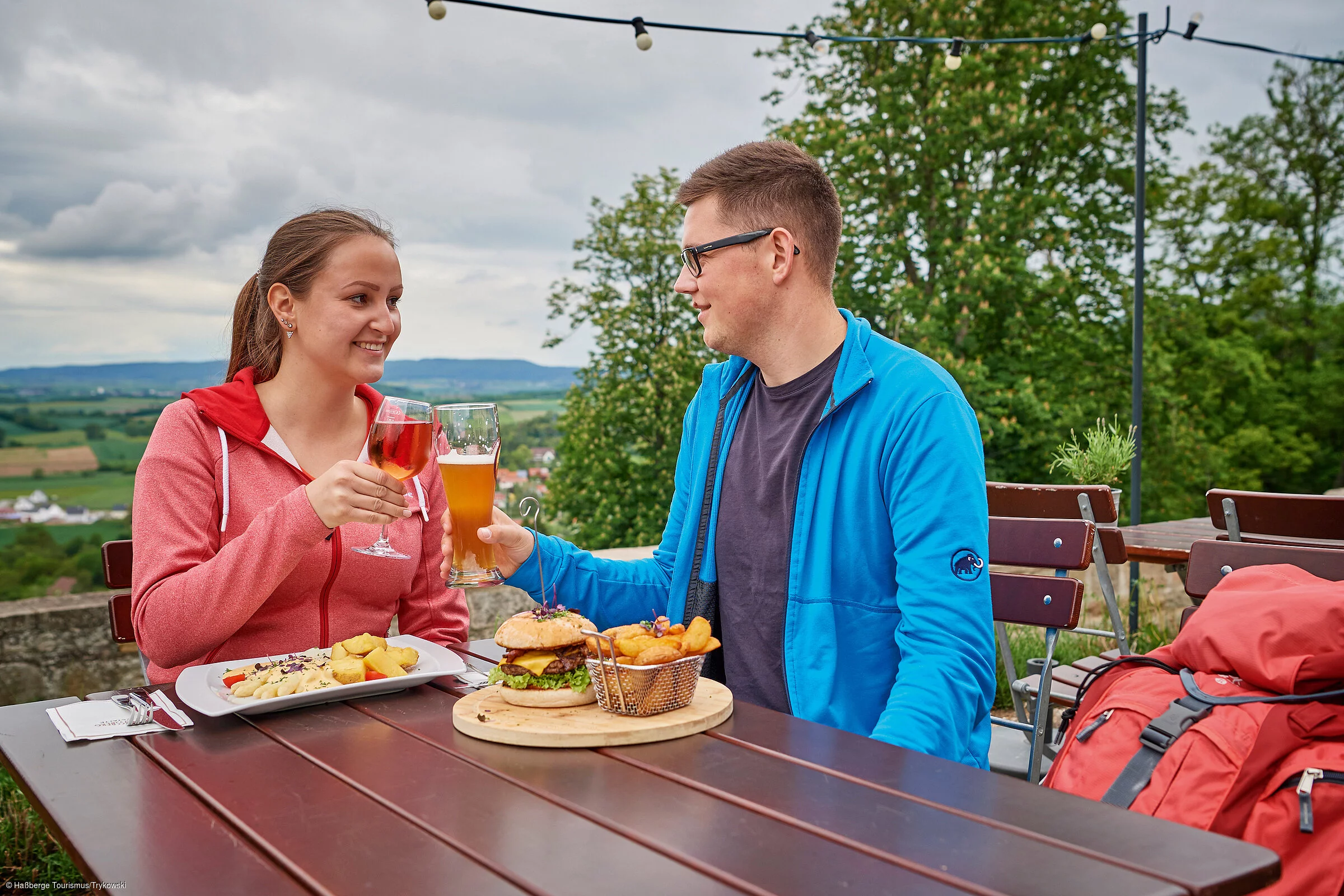 Genuss an der Nahtstelle von Bier- und Weinfranken (Hassberge)