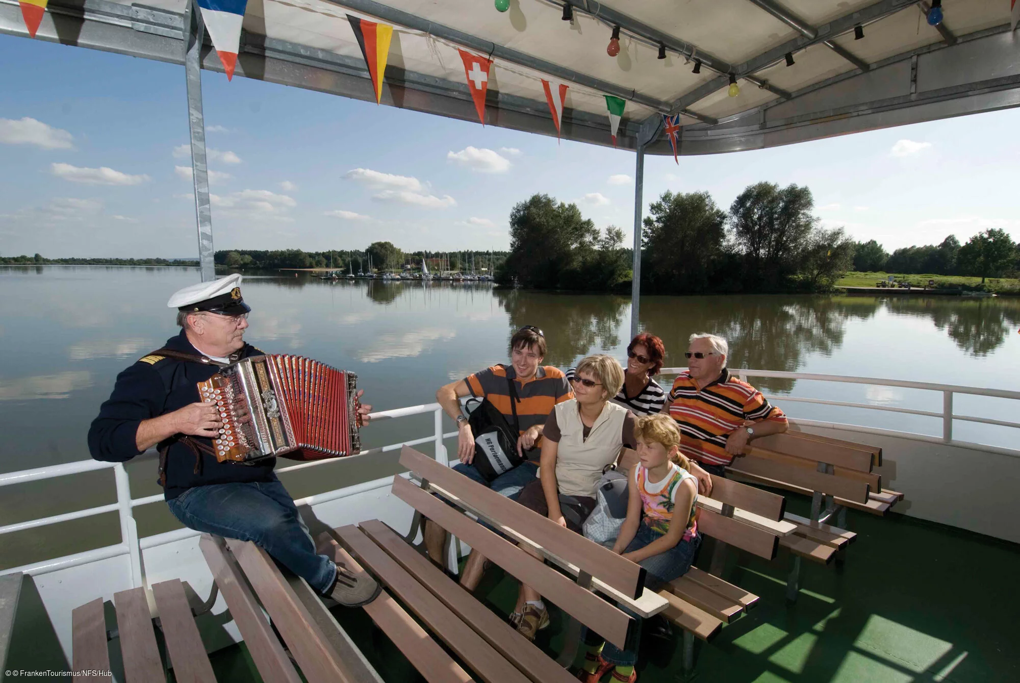 Auf der "MS Altmühlsee"