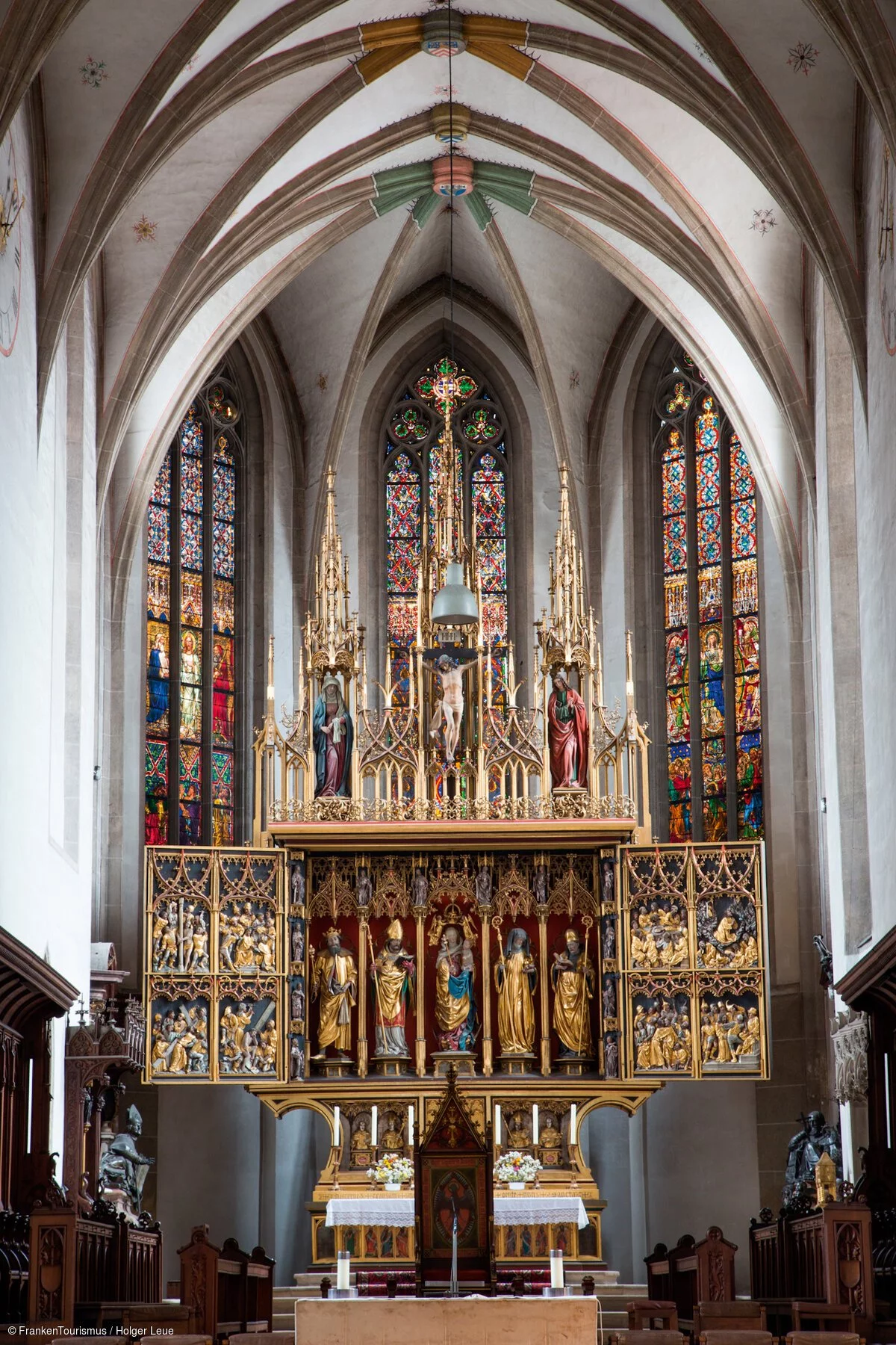 Altar im Eichstätter Dom (Eichstätt, Naturpark Altmühltal)