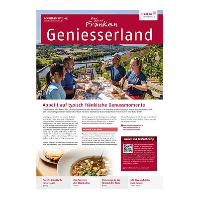 Themenzeitung "Genießerland Franken"