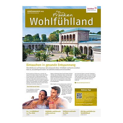 Themenzeitung "Wohlfühlland Franken"