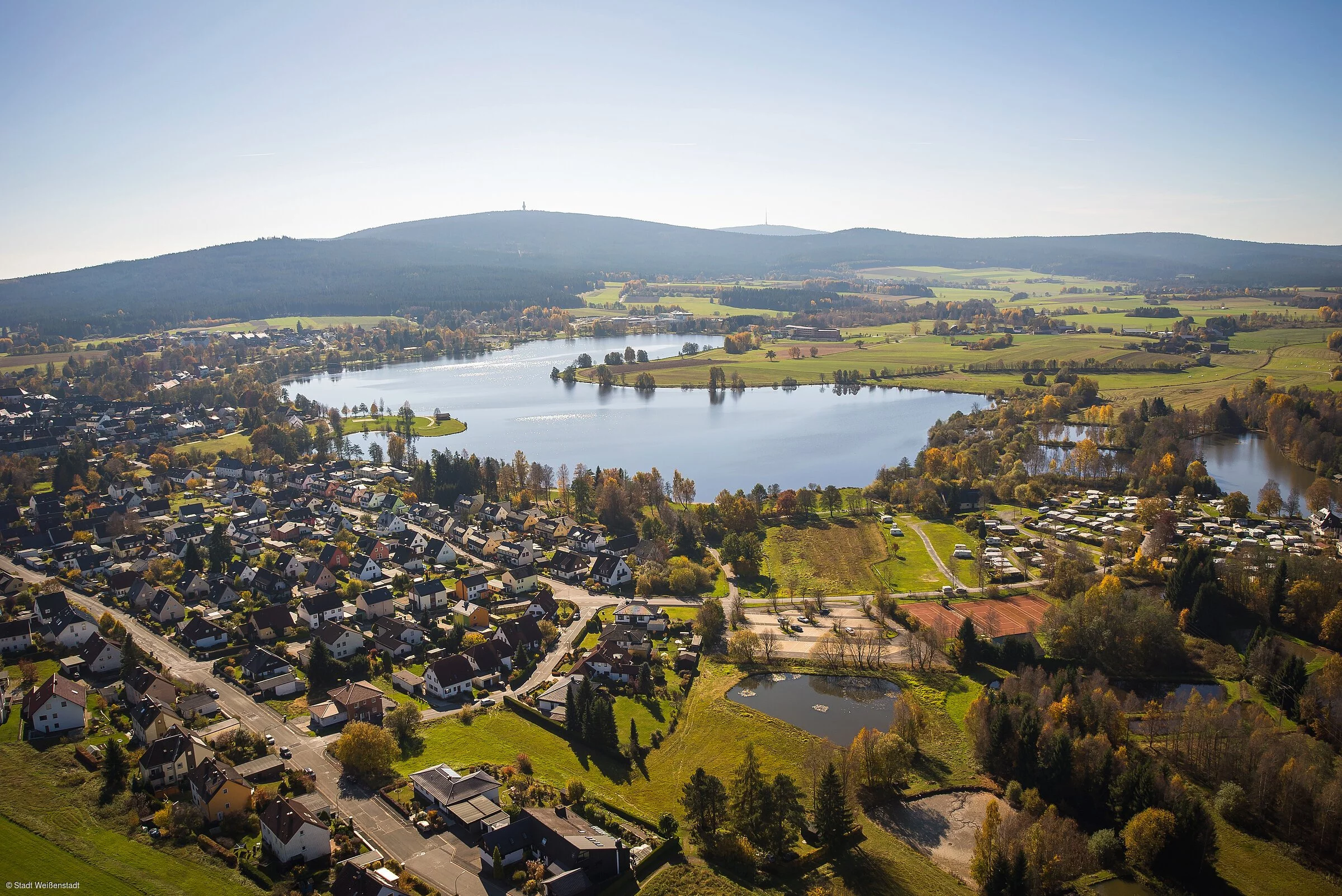 Blick auf den Weißenstädter See