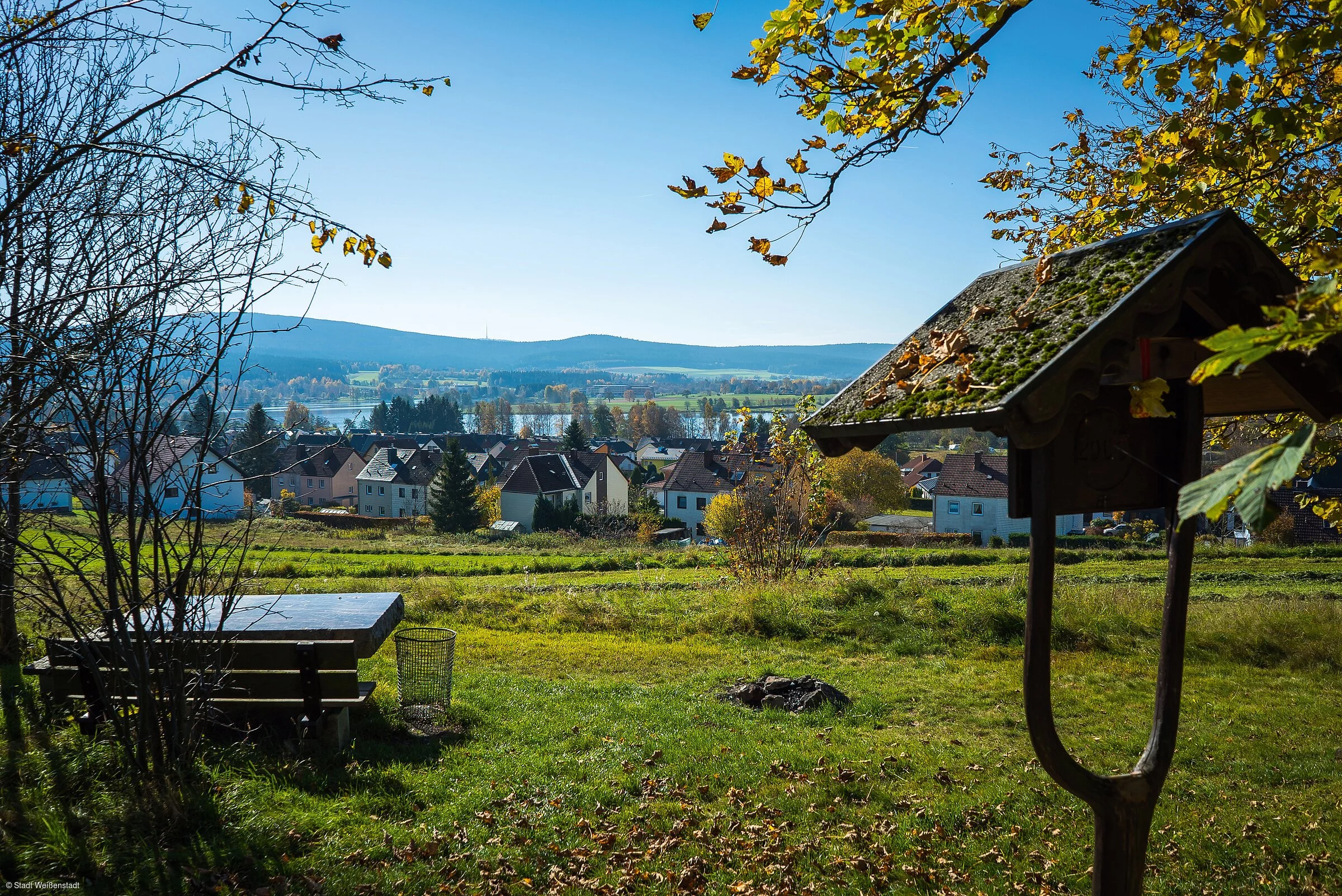 Erholung in Weißenstadt mit Blick auf den See