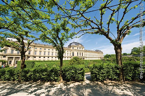 Residenz, Hofgarten (Würzburg, Fränkisches Weinland)