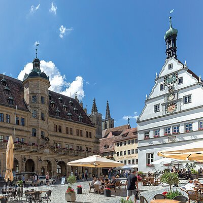 Marktplatz (Rothenburg o.d.Tauber, Romantisches Franken)