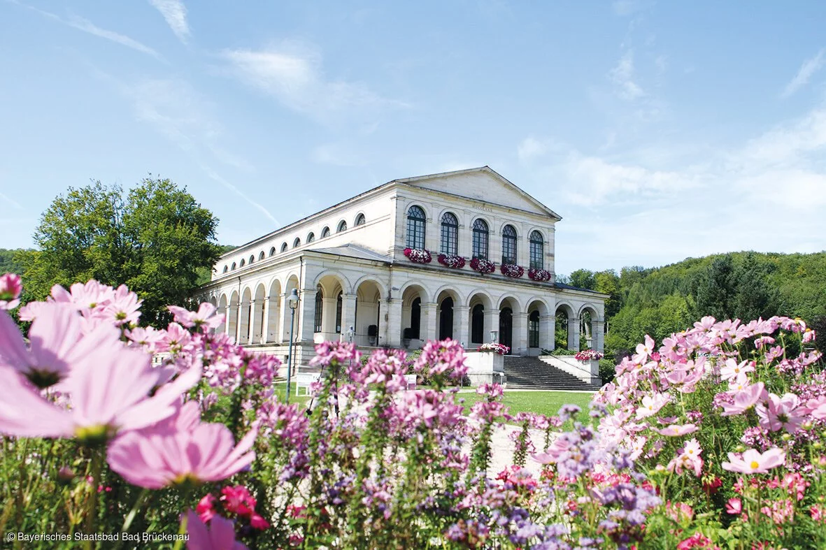 Kurgarten und Kursaalgebäude (Bad Brückenau, Rhön)