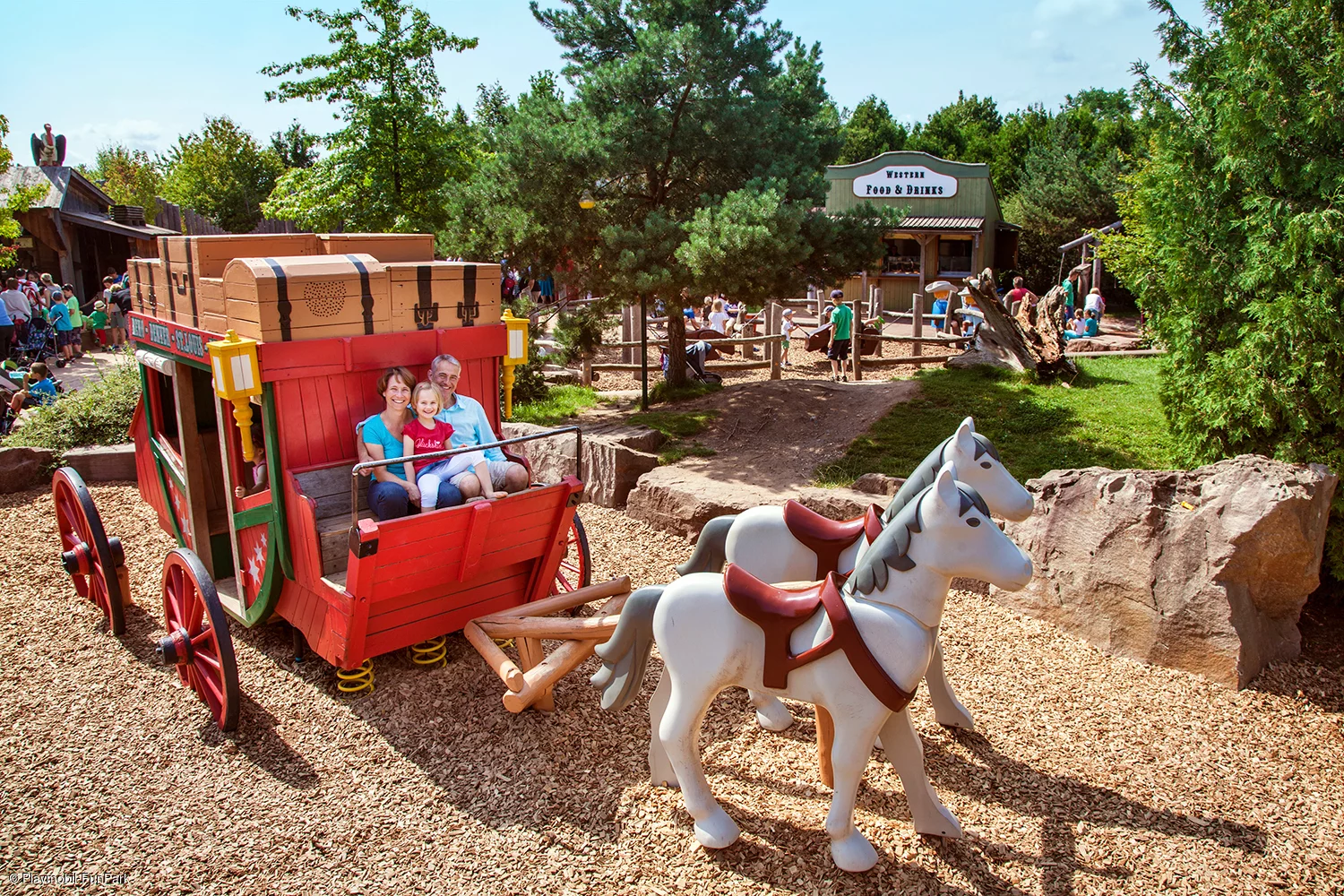 Westernstadt im Playmobil-FunPark