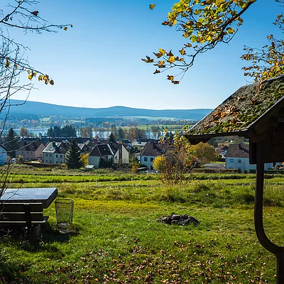 Erholung in Weißenstadt mit Blick auf den See