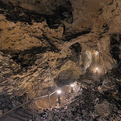 In der Maximiliansgrotte