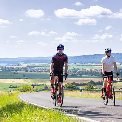 Rennrad-Genuss auf asphaltierten Wegen (Hassberge)