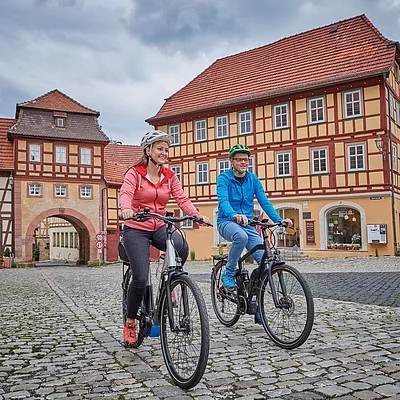 Fahrradgenuss in der Fachwerkstadt (Königsberg/Hassberge)