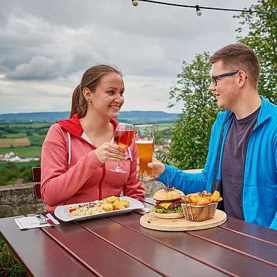 Genuss an der Nahtstelle von Bier- und Weinfranken (Hassberge)