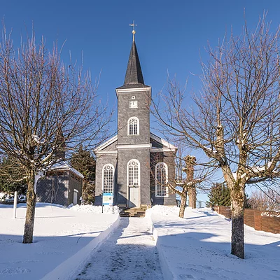 Winterliche Kirche (Coburg.Rennsteig)