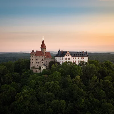 Luftaufnahme Veste Heldburg (Coburg.Rennsteig)