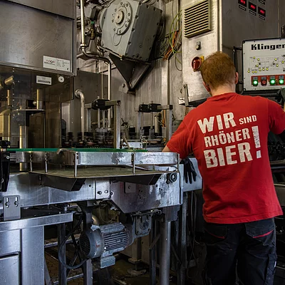 Rother Bräu brewery, Hausen Roth, Rhön, Franconia, Bavaria, Germany