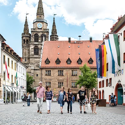 Stadtspaziergang (Ansbach, Romantisches Franken)