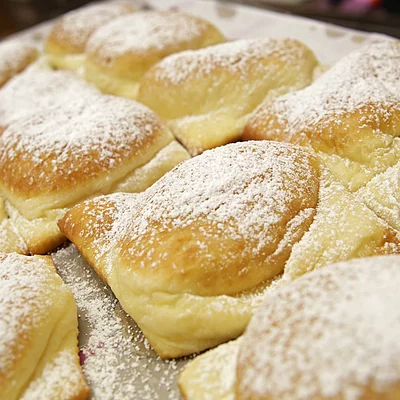 Küchle backen (Lauf a.d.Pegnitz-Ödenberg, Nürnberger Land)