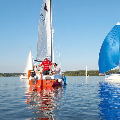 Segeln am Rothsee