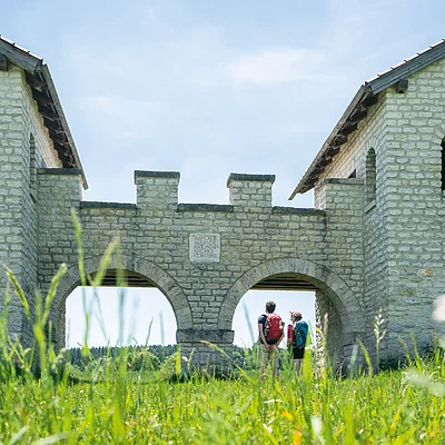 Römerkastell bei Pfünz - Nordtor