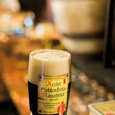 Bierglas Gaststätte Schlenkerla