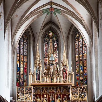 Altar im Eichstätter Dom (Eichstätt, Naturpark Altmühltal)