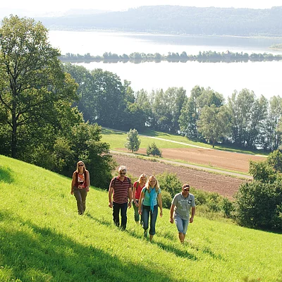 Wandern mit Panoramablick bei Absberg