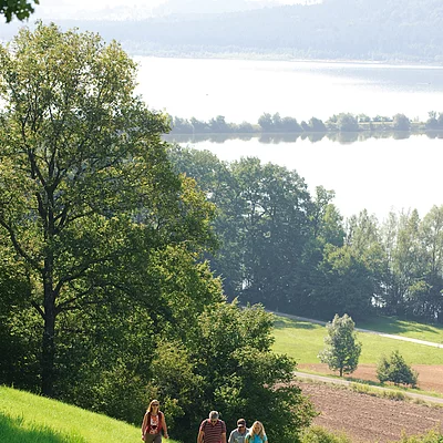 Wandern mit Panoramablick bei Absberg