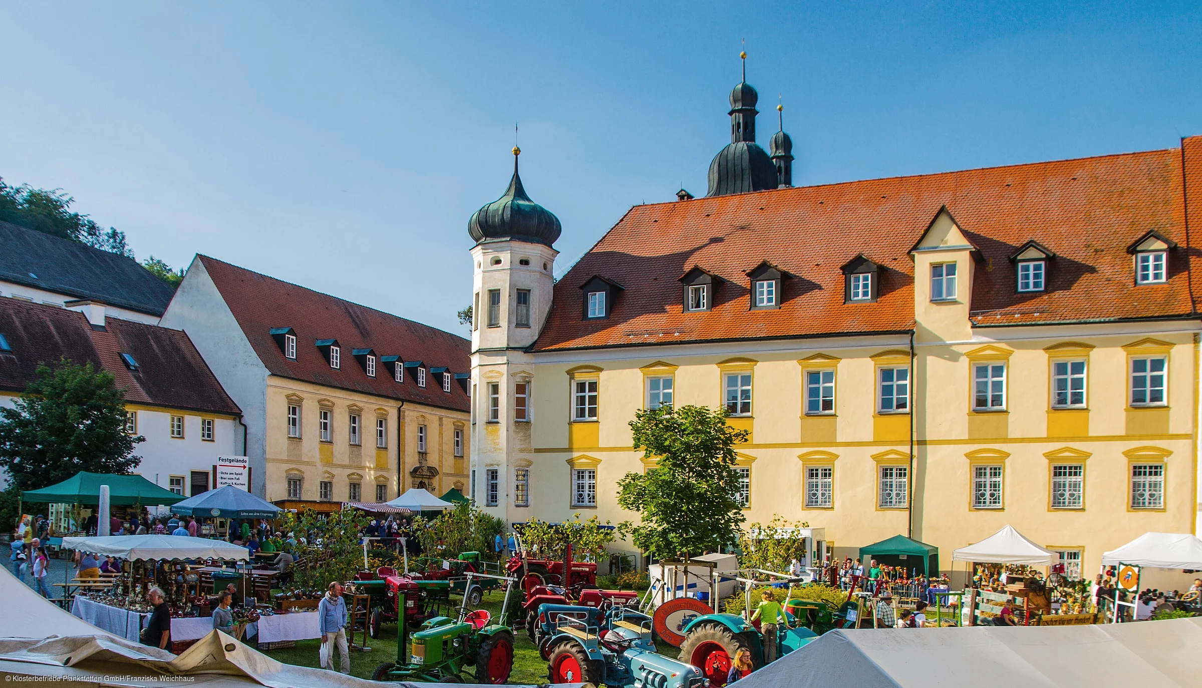 Erntedankmarkt im Kloster Plankstetten