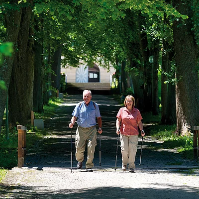 Im Kurpark von Bad Alexandersbad