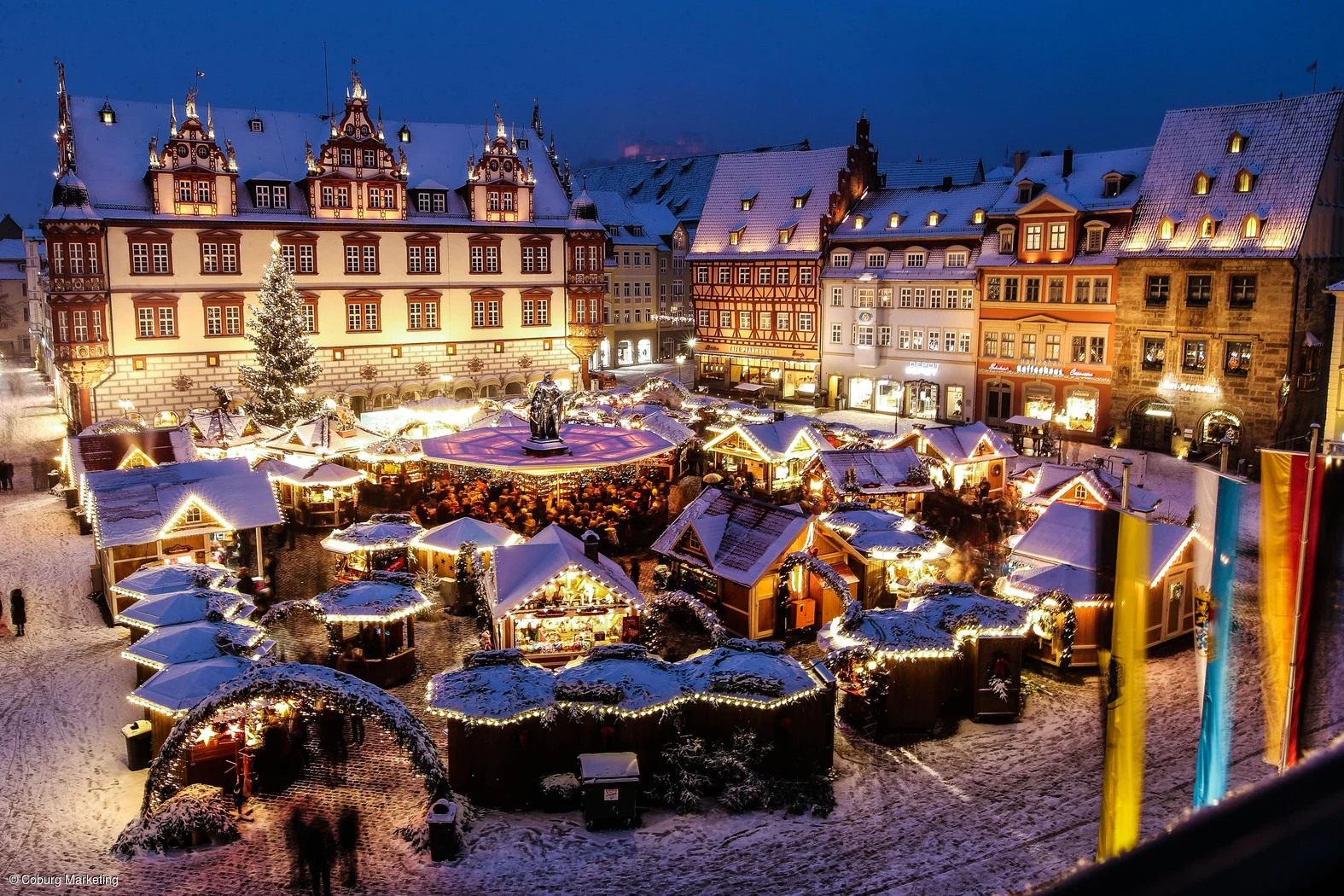 Weihnachtsmarkt in Coburg