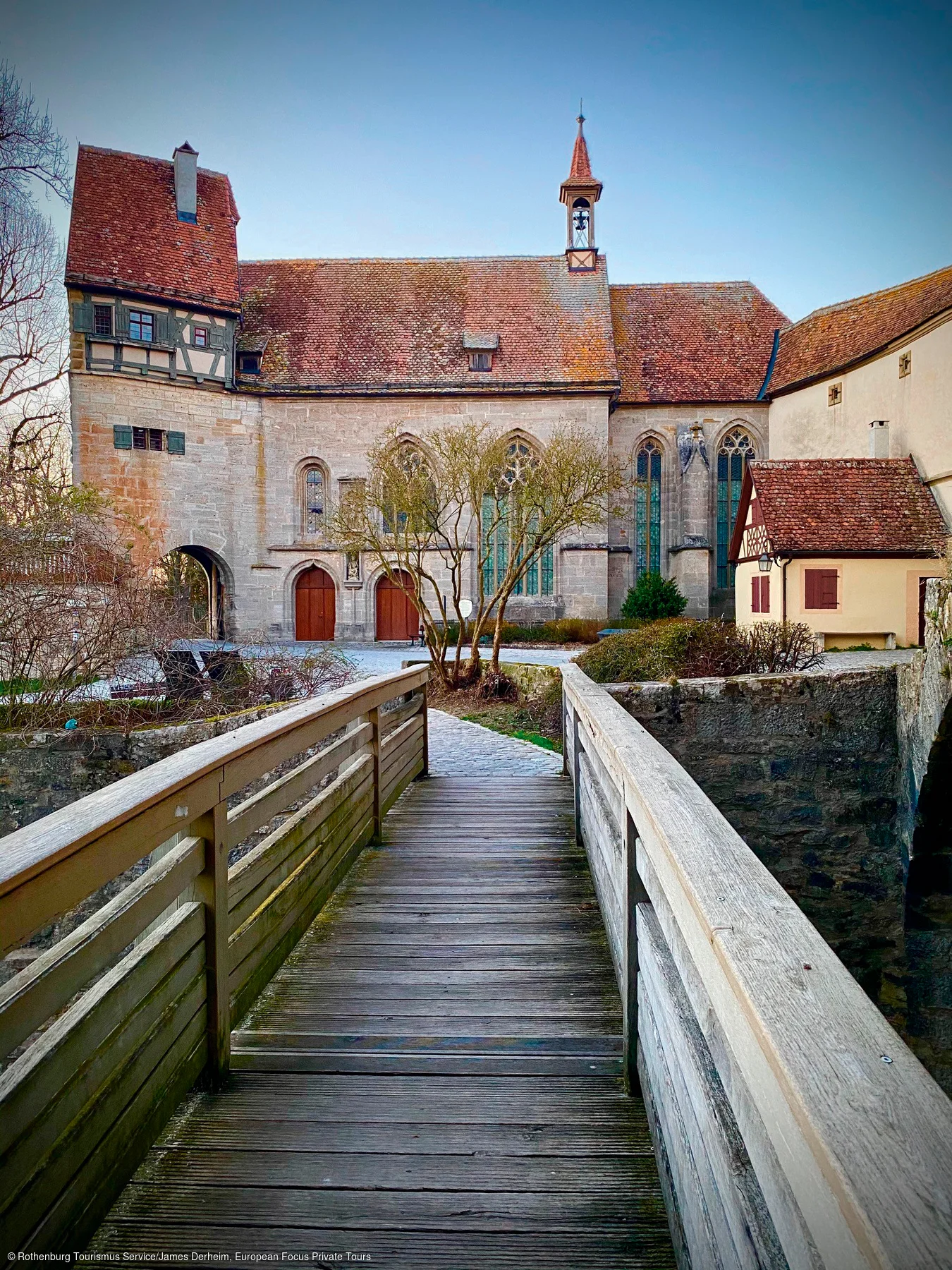 Winterspaziergang durch Rothenburg ob der Tauber