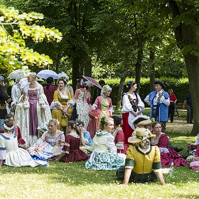 Fürstliche Gartenlust in Ansbach