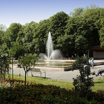 Seerosenbrunnen in Bad Windsheim