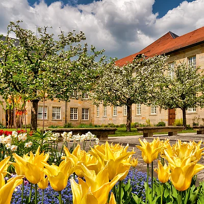Hofgarten - Hoheitengärtlein im Frühling