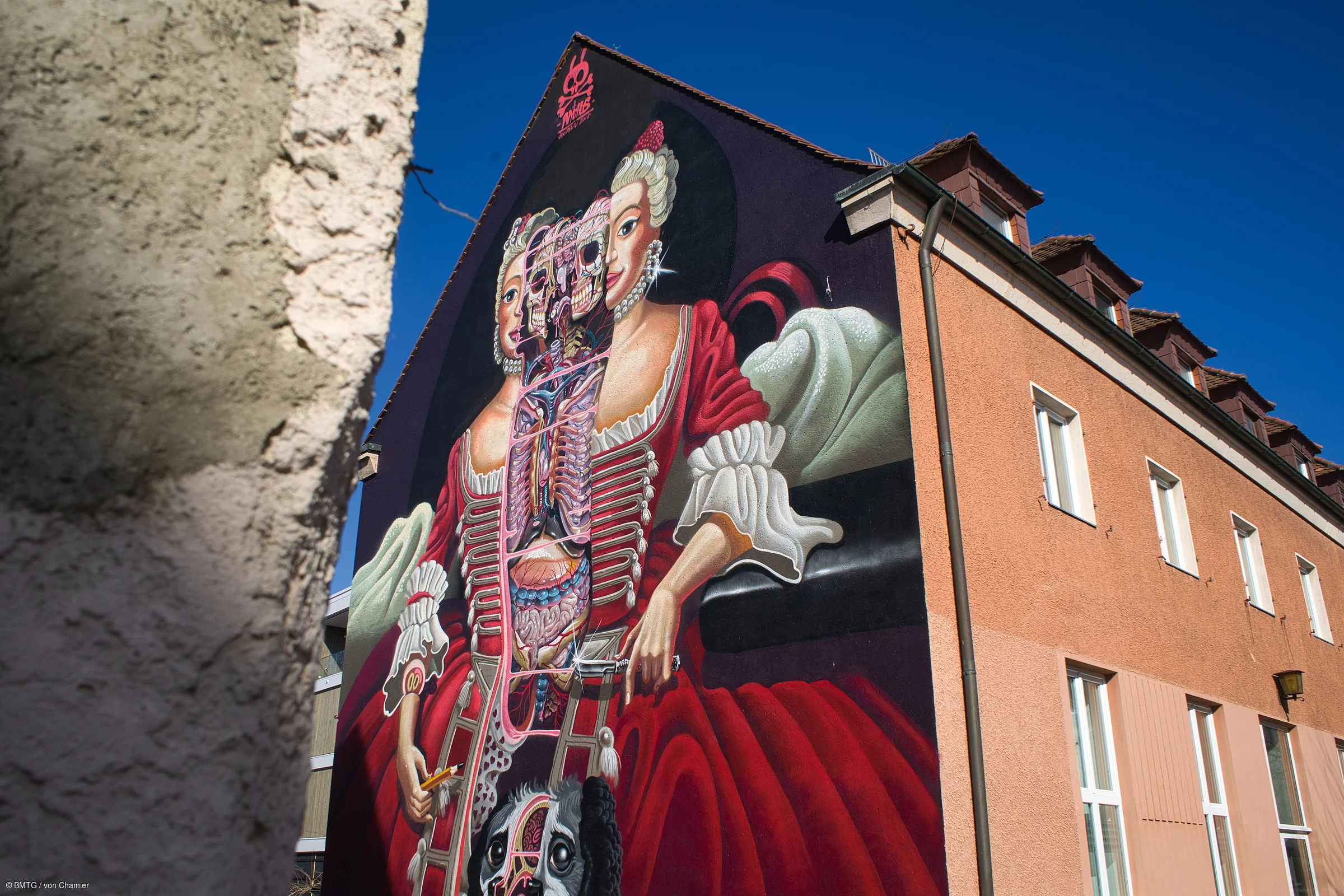 Urban Art - Mural Wilhelmine Badstrasse