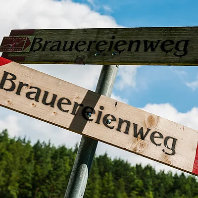 Brauereienweg bei Aufseß