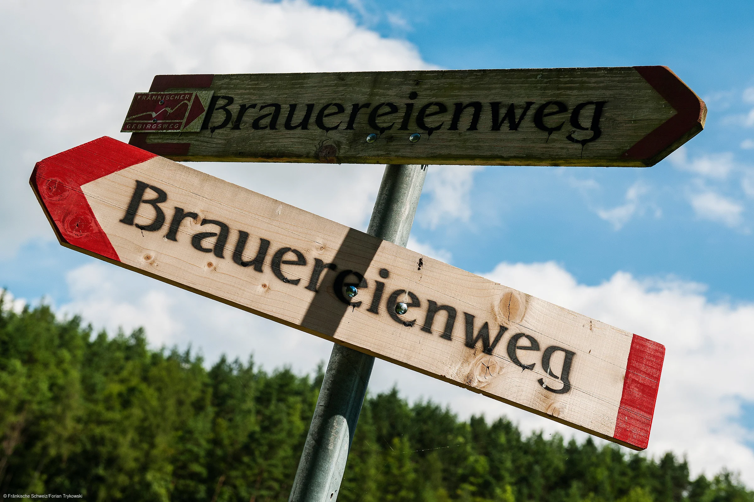 Brauereienweg bei Aufseß