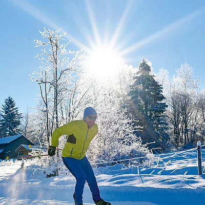 Wintersport im Frankenwald