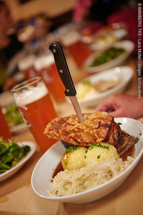 Fränkisches Schäuferla (Bamberg, Steigerwald)