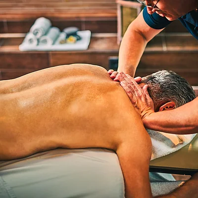 Massage in der Franken-Therme (Bad Windsheim, Steigerwald)