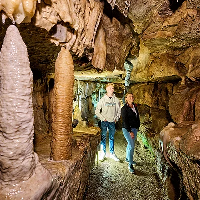 Schauhöhlen in der Fränkischen Schweiz - Binghöhle Streitberg