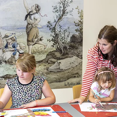 Museumspädagogik mit Kindern im Museum Georg Schäfer Schweinfurt