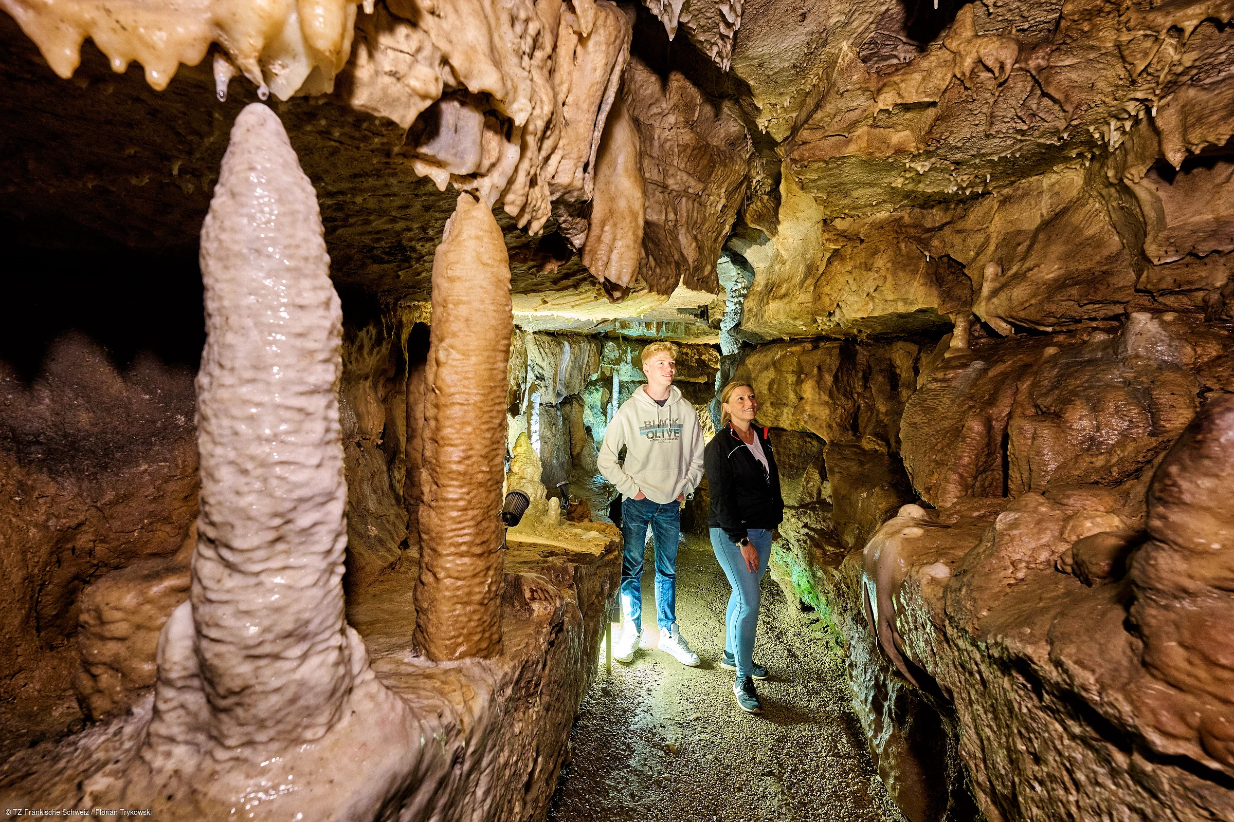 Schauhöhlen in der Fränkischen Schweiz - Binghöhle Streitberg