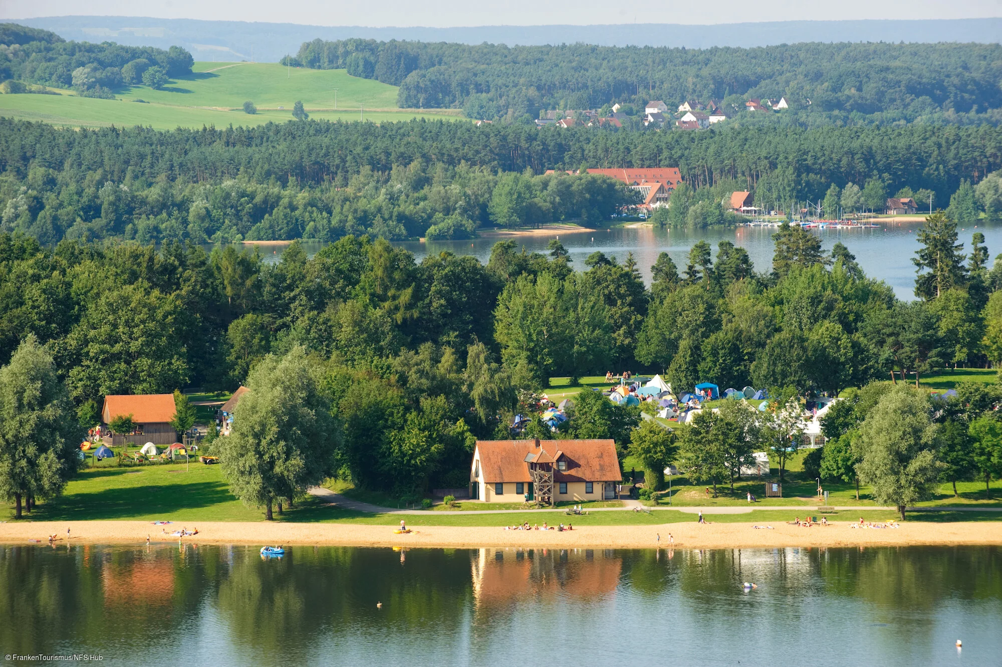 Panoramablick bei Absberg
